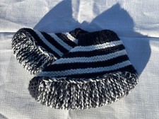 Schöne, warme Wintersocken / Hausschuhe Gr. 32-34 Neu selbstgestrickt