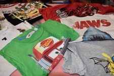 9 T- Shirts für Jungen in Gr 110/116 MInion Batman Star Wars Lego Set 1