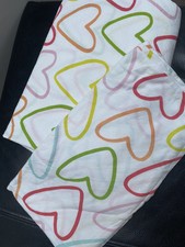 IKEA Hjärta Kinderzimmer Bettwäsche Herz Pink Bunt 