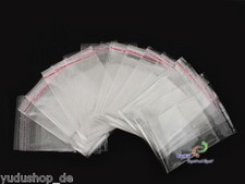 100 st.selbstklebende Adhäsionsverschluss Tüten Aufbewahrungsbeutel ab0,245€/Stk
