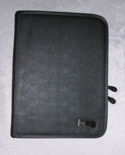   Konferenzmappe/Schreibmappe/Aktenmappe, schwarz, A4