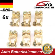 Batterieklemmen Polklemme Anschluss Plus Minus Steckverbinder Set Autobatterie