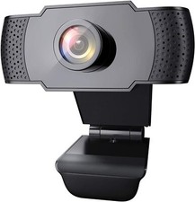 Wansview Webcam 1080P mit Mikrofon, PC-Laptop-Desktop, USB 2.0, Full-HD-Webcam