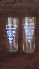 MSV DUISBURG MEIDERICH 2 x versch. Glas Wimpel, BUNDESLIGA 1966/67 Kölschstangen