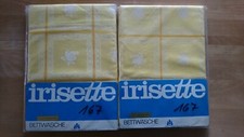 4tlg.  Bettwäsche Set   Mehrfarbig  von  Irisette   155/200    NEU   Nr. 167