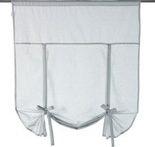 RETOURE - Bindegardine »Gitta«, OTTO, Stangendurchzug 1 x 120/140cm Grau
