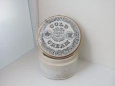 Squires Cold Cream Topfdeckel & Basis Queen und HRH Prince of Wales London Oxford St