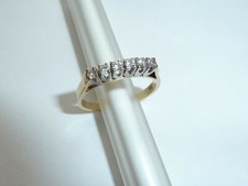 Goldring mit 6 sehr schönen Brillanten 