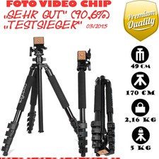 togopod Fotostativ Kamerastativ Survival Pat (2in1 Stativ mit Einbein)