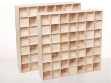 Adelsklang QR-49 PRO Natural *2 Stück* Akustik Diffusor, Birke, B-WARE