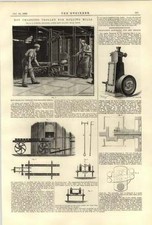 1890 HOT Aufladen Trolley für Walzwerke Gubbins Erith Guinness Dublin Motor