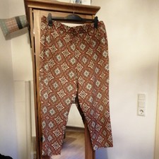 H&m+ bib  SOMMER Hose Gr. XXL Kupfer mit Ornamenten NEU mit Etikett 