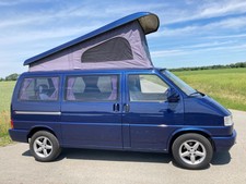 VW T4 Wohnmobil Multivan Oldtimer 2,4D Aufstelldach 4 Schlafplätze Küchenblock  