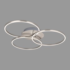 BRILONER Leuchten - LED Deckenleuchte,dimmbar,Memoryfunktion,40W