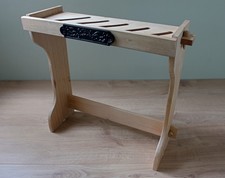 Original Le Creuset Holz Aufbewahrung Display Gestell Ständer für Topf Topf Set & Deckel