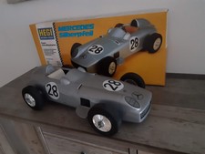 Rc Car Hegi Mercedes Silberpfeil W 196 Formel 1 im Maßstab1:8+OVP,Selten Vintage