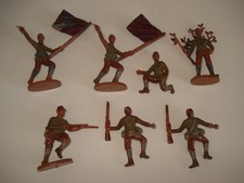 Atlantic 1/32 Japanese Infantry Japanische Infanterie Konvolut Figuren WWII WW2