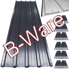 B-Ware Stahlblech Trapezblech 7m² Blech Metallblech Dachblech Profilblech Wand