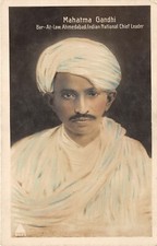 Lot 141 Mahatma Ghandi Anwaltskammer Ahmedabad indischer Führer historische Figuren