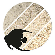 Aquariumsand weiß 25kg Aquariensand Aquarienkies Aquariumkies Bodengrund Sand