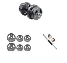 Hantelset 10kg Kurzhantel Hantelscheiben Hantel Set Kurz Stange Gewicht [B-Ware]