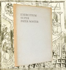 Paul Kristeller: Exercitium Super Pater Noster | Verlag Bruno Cassirer, 1908