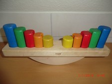 Motorikspiel Holz - Wippe/Schaukel - bunt