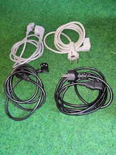 Kaltgerätkabel  Stromkabel Netzwerkkabel C13 Buchse gerade weiß oder schwarz 