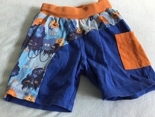 Babauba kurze Hose - Größe 86/92 - kleine Monster