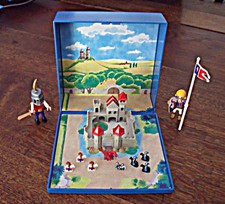 Playmobil Microwelt, 4333 Burg, Box, magnetisch, unterwegs wNEU KOMPLETT