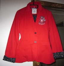 SOCCX JACKE Blazer Gr. 40/L rot - Tolle Farbe! TOP