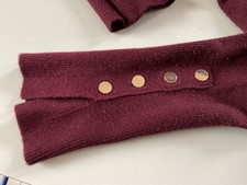 ZARA Rollkragenpullover, merlotrot, Gr. S (34/36?), lange Ärmel