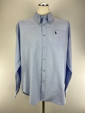 Ralph Lauren Hemd Gr. 2XL XXL Herren Poloshirt T-Shirt Hemden Polo Blau