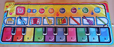 Bellestyle Klavier matte, 148 x 60 cm große Tanz Matte Klavier Spielmatte, Musik