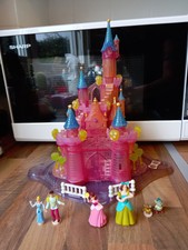 Disney Vintage-Polly-Pocket Light UP Aschenputtel Kristallburg + einige Figuren