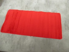 Teppichläufer 67 x 140 cm Kräusel Velours Rot Läufer Rest Posten Teppich E253