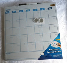 Idena Whiteboard Monatsplaner mit Marker 2 Magneten