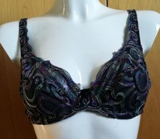 Barbara BH 80 B Hauptfarbe schwarz bunt hoher NP  einmal getragen, neuwertig