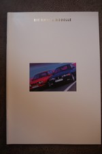 Prospekt BMW M Modelle E36 M3 Coupe E34 M5 Touring E30 M3 DTM Motorsport SELTEN!