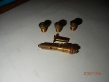 Gasdüsensatz, Gas Düse, Ersatzdüse, Gasherd Propan Butan LPG M6x1,  D=0,94