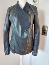 Damenjacke Blazer Lederjacke Yessica Gr. 40 schwarz Leder