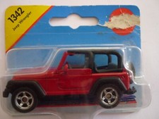 JEEP Wrangler Siku Neu in Original Verpackung rot Mod. Nr. 1342