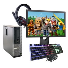 Schnell Gaming PC Dell HP Breitbild Bundle Core i5 4th 8gb 500gb win10 2gb gt710