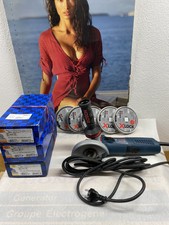 Bosch GWX 13-125 S Winkelschleifer mit X-Lock - Blau +Inoxscheiben Fächerscheibe