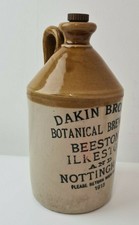 Seltene Dakin Brothers Botanische Brauer antike Steinwäsche Krug 1913 28 cm x 13,5 cm