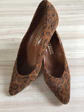 Carriere By Gianna Meliani Scharfe Pumps Animal Wildleder Gr.40 Top!