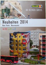 FALLER Neuheiten 2014 Prospekt Katalog Modellbau Modelbahn