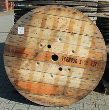 Alte Kabeltrommel Platte Tischplatte Holz Gartentisch Möbel Stehtisch Unikat C