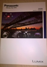 Panasonic LUMIX Digitalkamera Produktkatalog Prospekte 2008 Buch Fotografie
