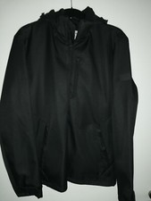 Jack And Jones, Windbreaker, Regen Jacke Schwarz, Größe L